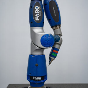 Blue and grey Faro arm