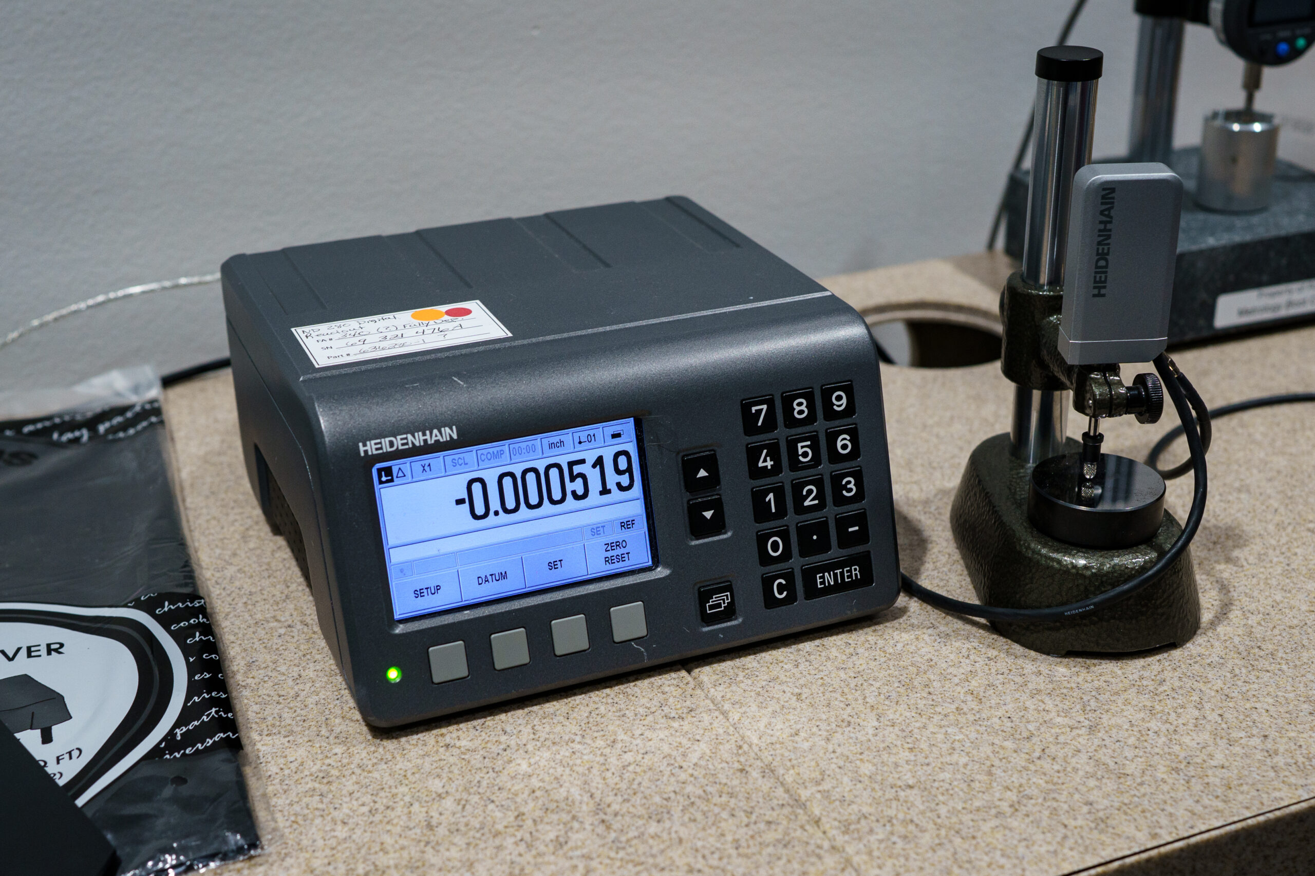 Heidenhain ND280 DRO / Metro Series Length Gage
